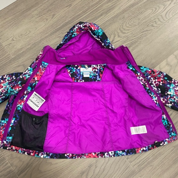 Columbia‎ Girls Kids Spring Jacket Coat Size Small 8 - Picture 2 of 6